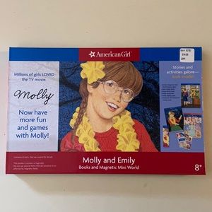 American Girl Molly & Emily Books & Trading Cards